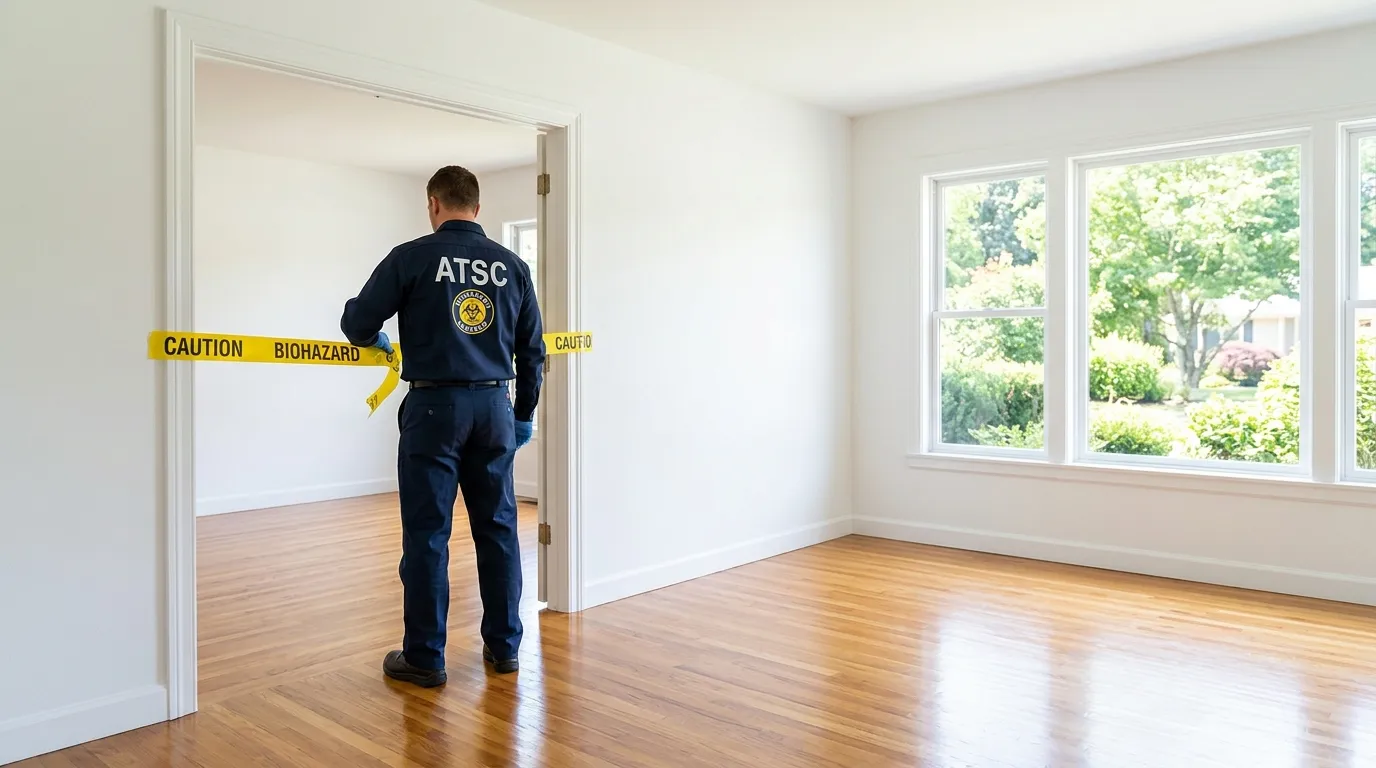 Certified biohazard cleanup crew performing Crime Scene Cleanup in Lochbuie